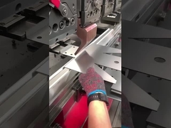 Processo di timbratura di alluminio timbrato metallo sottile su ordinazione della lamiera sottile delle parti dello strato